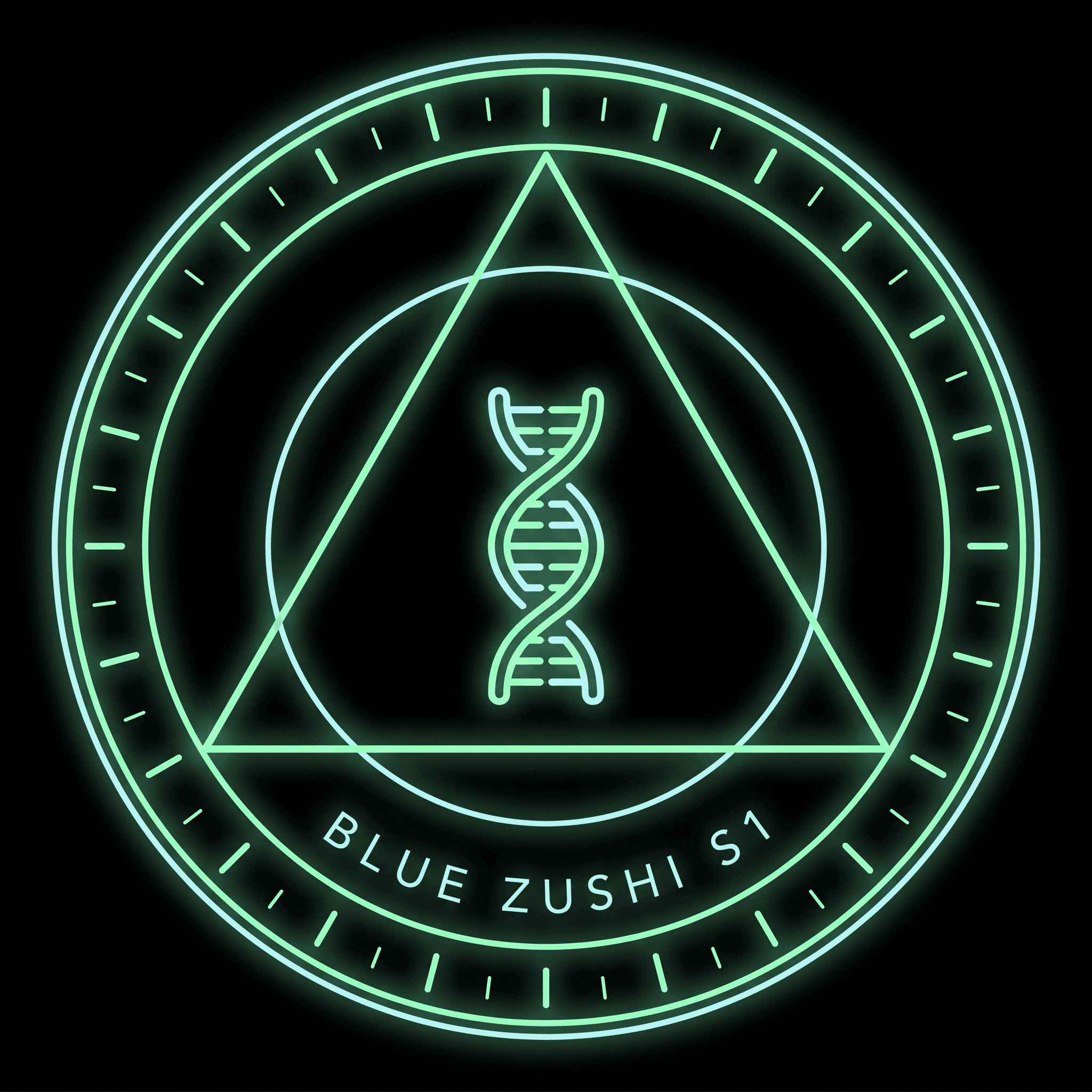 Blue Zushi S1 — Hybrid cannabis genetics by Full Metal Genomics